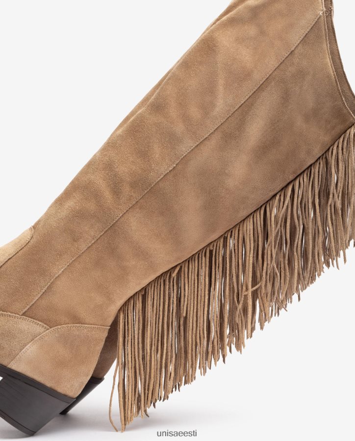 Unisa 88PPB41037 tuttidega seemisnahast saabas naised graatsiline