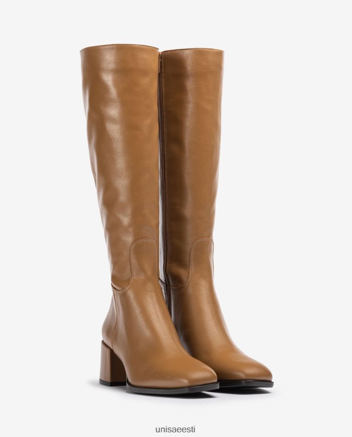 Unisa 88PPB41039 laia kontsaga kandiline varvasaabas naised pruun