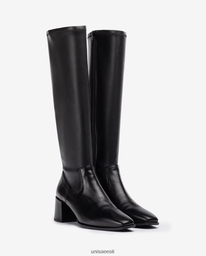 Unisa 88PPB41040 laia kontsaga saapad venivast kangast neljandiku ülemise joonega naised mood