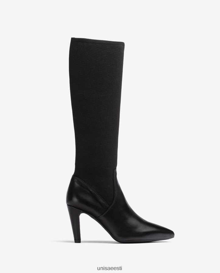 Unisa 88PPB41043 taaskasutatud venivast kangast veerand ülemise joonega saapad naised mood