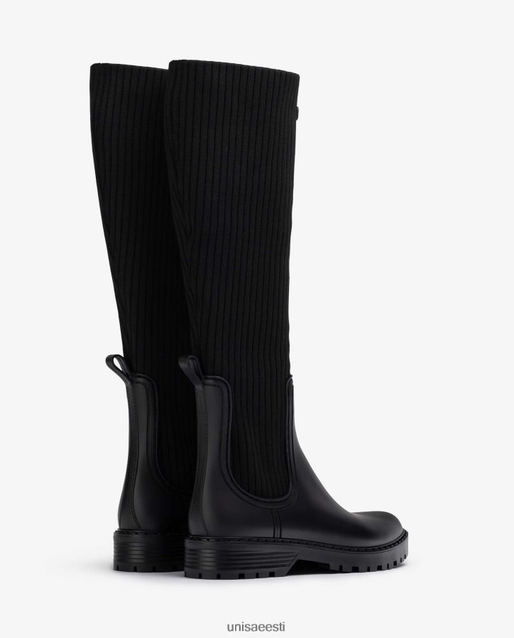 Unisa 88PPB41045 ülipehmed Wellingtoni saapad naised must
