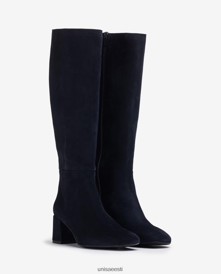 Unisa 88PPB41046 laia kontsaga saapad naised sinine