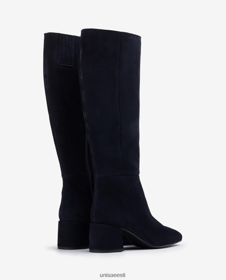 Unisa 88PPB41046 laia kontsaga saapad naised sinine