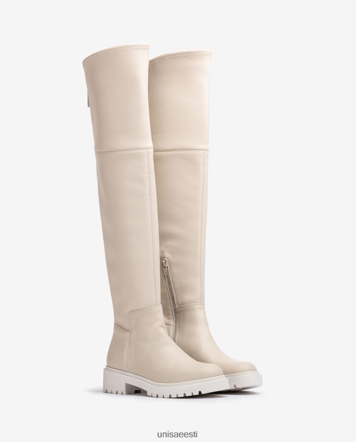 Unisa 88PPB41050 roomiku tallaga saapad naised valge