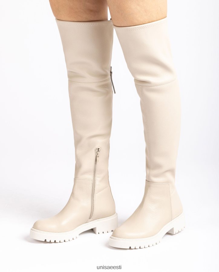 Unisa 88PPB41050 roomiku tallaga saapad naised valge