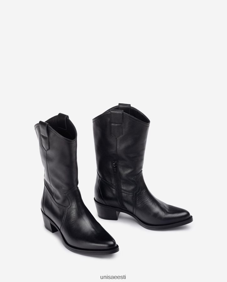 Unisa 88PPB41053 kauboi stiilis nahast saapad naised mood