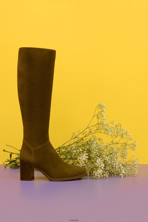 Unisa 88PPB41056 kõrge säärega saapad siseküljel lukuga naised mood