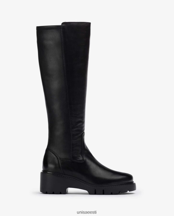 Unisa 88PPB41061 elastsest kangast sisemise lukuga saapad naised graatsiline