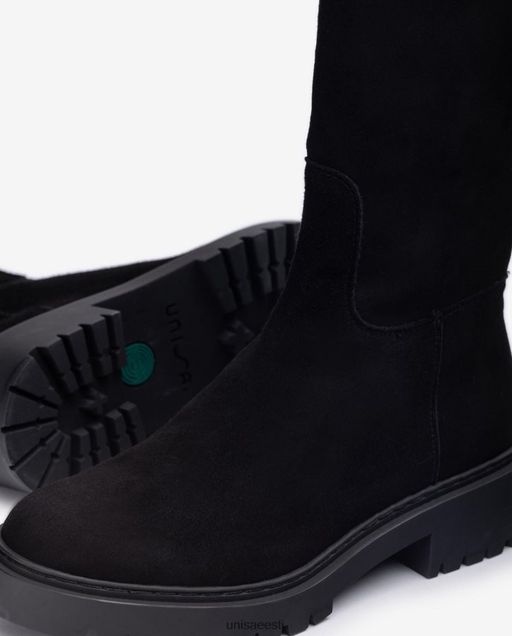 Unisa 88PPB41064 seemisnahast saapad roomiku tallaga lapsed graatsiline