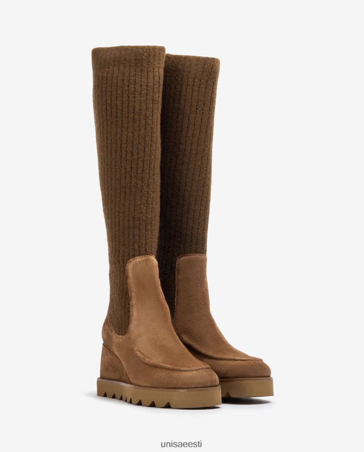 Unisa 88PPB41073 saabas sooniku kangast sokiga naised graatsiline