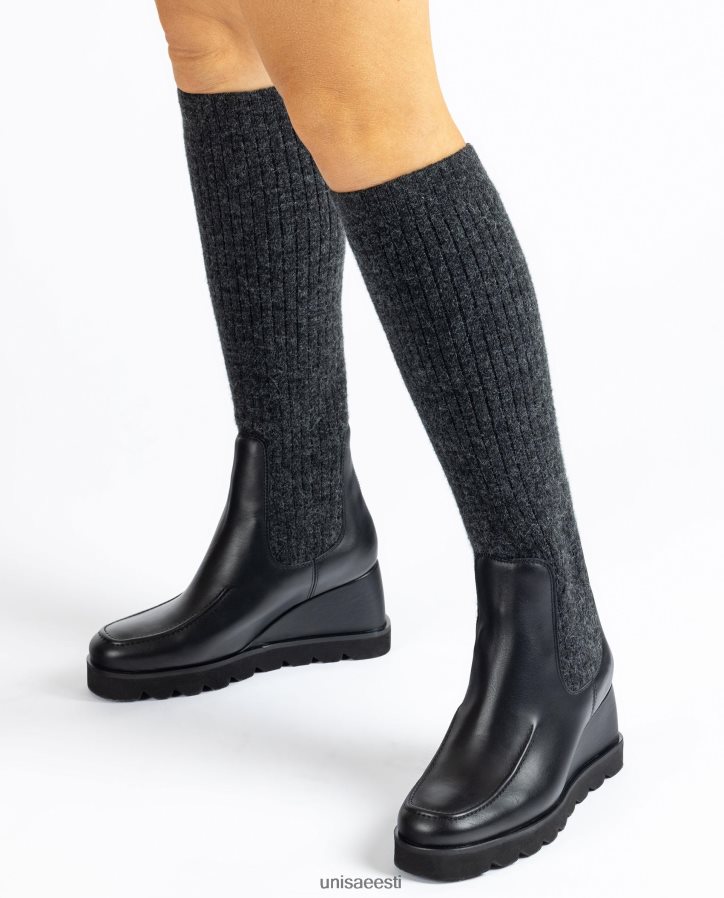 Unisa 88PPB41074 saabas sooniku kangast sokiga naised graatsiline