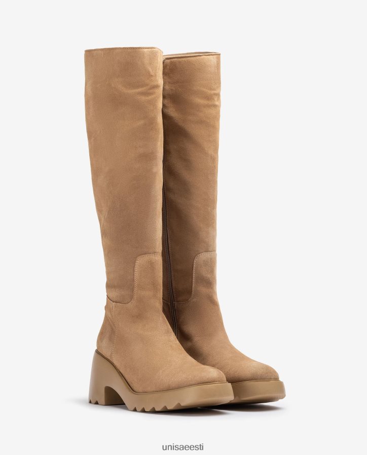 Unisa 88PPB41075 kummitallaga nahast saapad naised mood