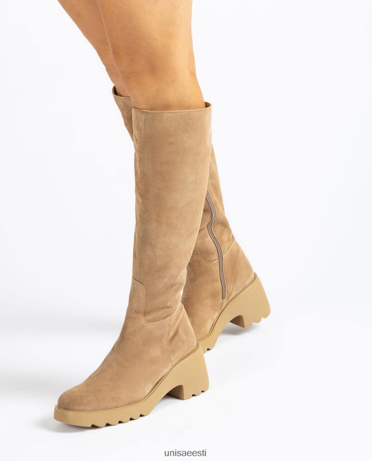 Unisa 88PPB41075 kummitallaga nahast saapad naised mood