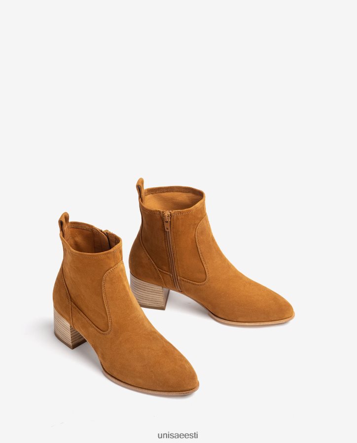 Unisa 88PPB4845 seemisnahast säärsaabas kontsaga naised mood