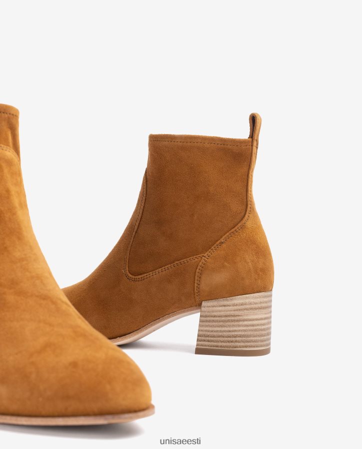 Unisa 88PPB4845 seemisnahast säärsaabas kontsaga naised mood