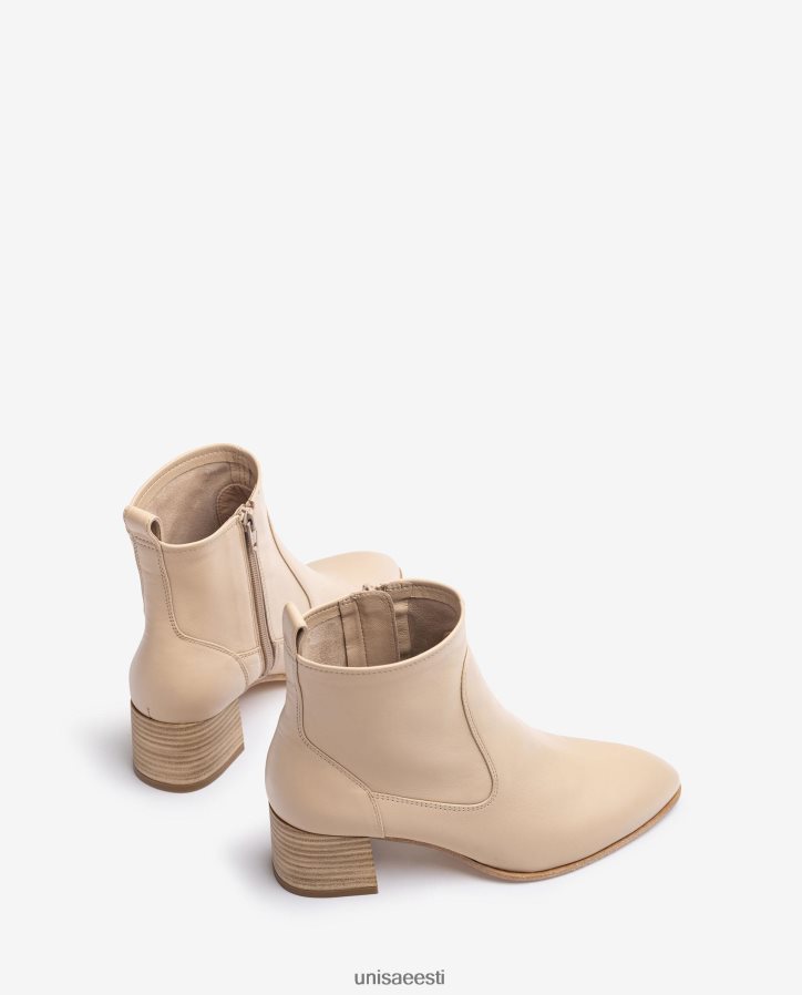 Unisa 88PPB4847 kontsaga nahast poolsaabas naised beež