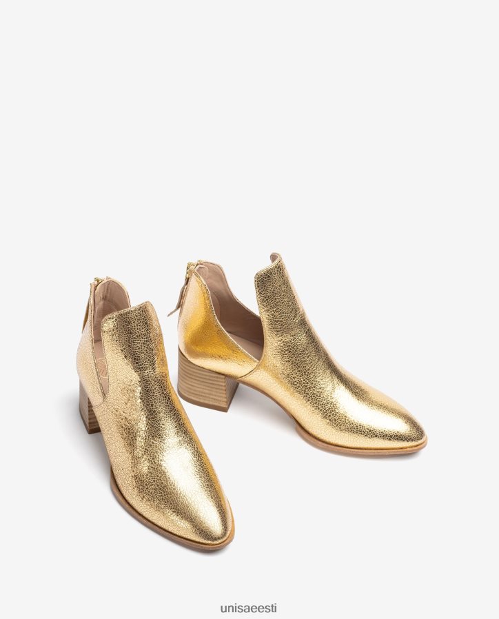 Unisa 88PPB4848 metallilise efektiga nahast poolsaabas naised mood