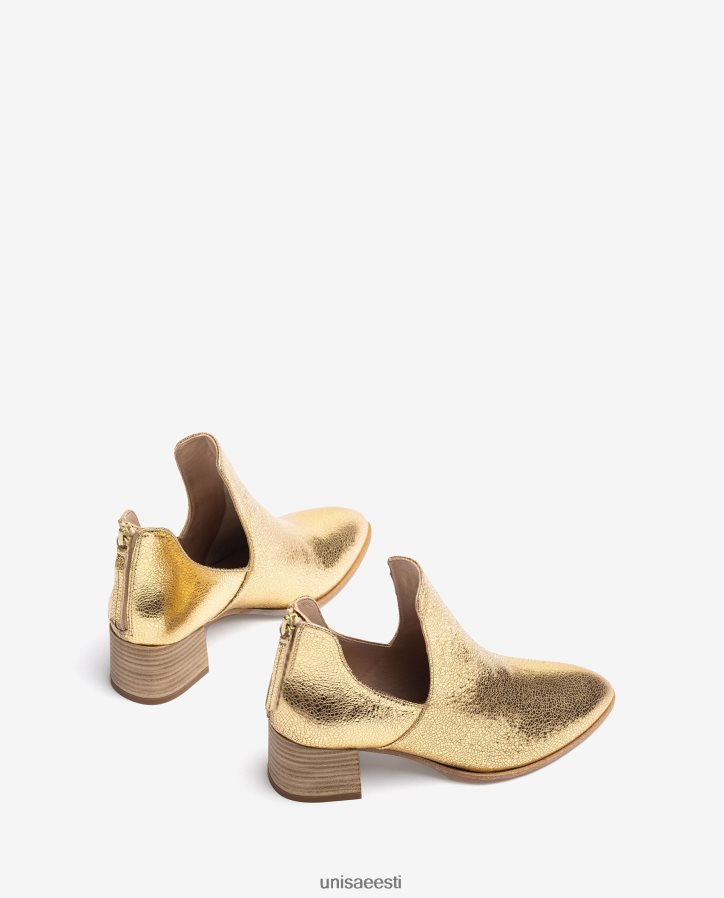 Unisa 88PPB4848 metallilise efektiga nahast poolsaabas naised mood