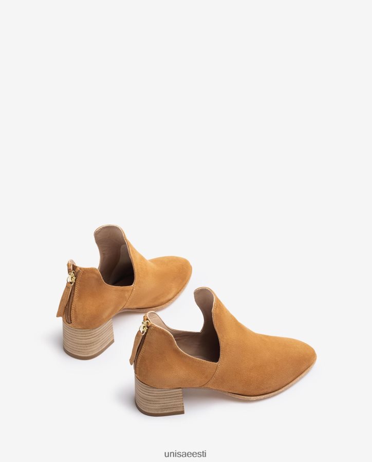 Unisa 88PPB4849 seemisnahast poolsaabas naised pruun