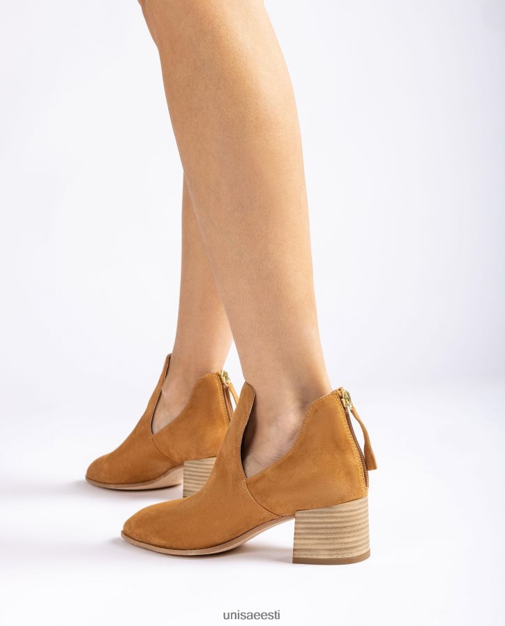 Unisa 88PPB4849 seemisnahast poolsaabas naised pruun