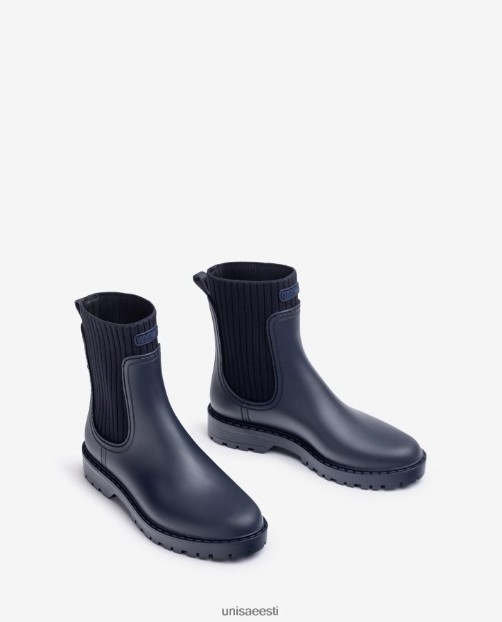 Unisa 88PPB4856 ülipehmed Wellington poolsaapad naised sinine