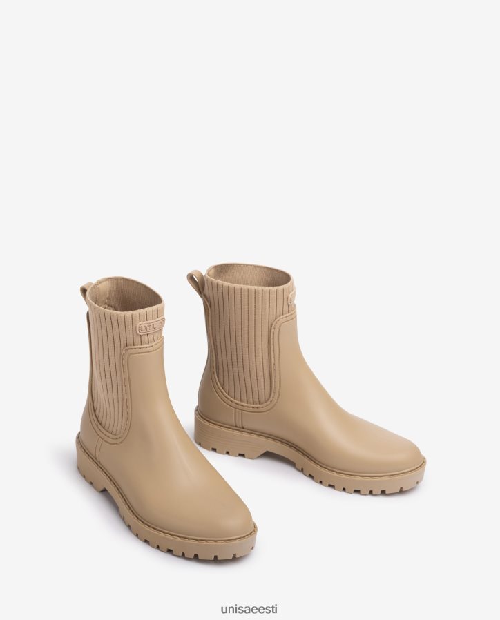 Unisa 88PPB4857 ülipehmed Wellington poolsaapad naised beež