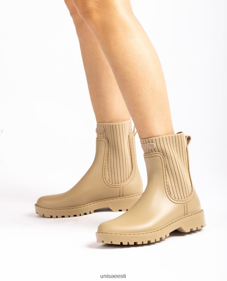 Unisa 88PPB4857 ülipehmed Wellington poolsaapad naised beež