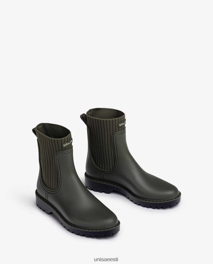Unisa 88PPB4859 ülipehmed Wellington poolsaapad naised roheline