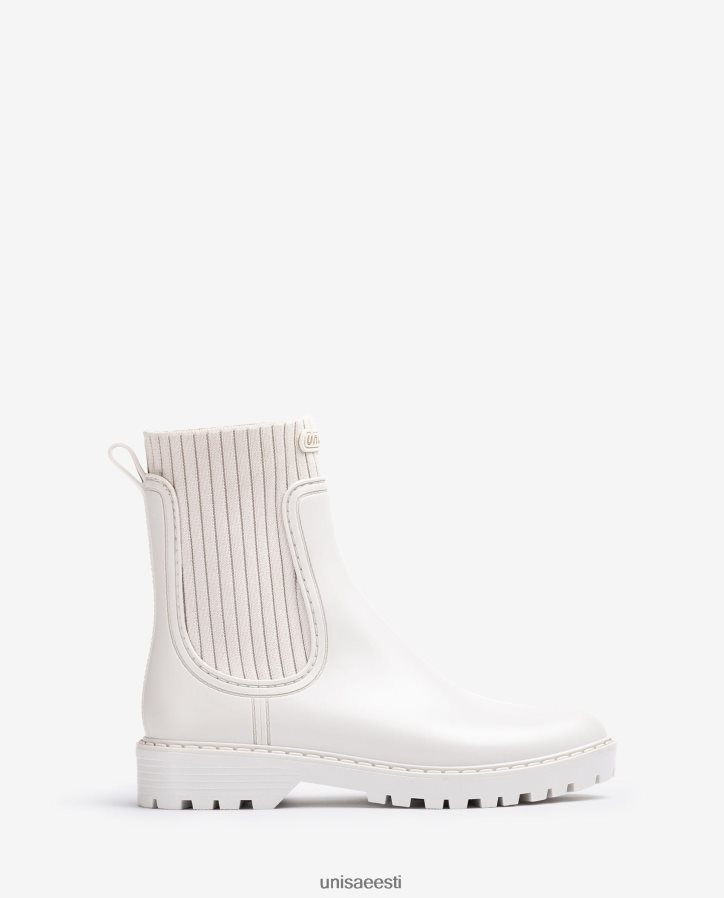Unisa 88PPB4860 ülipehmed Wellington poolsaapad naised valge