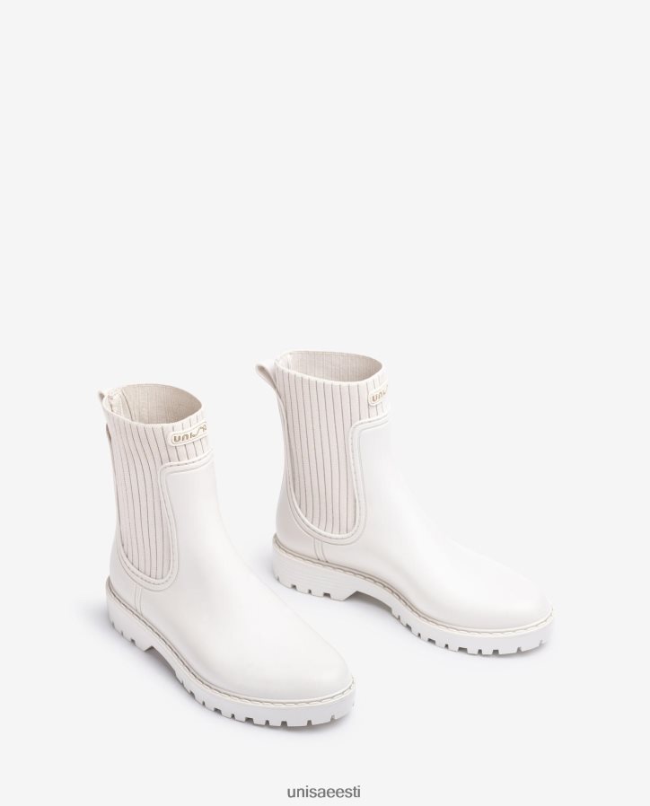 Unisa 88PPB4860 ülipehmed Wellington poolsaapad naised valge