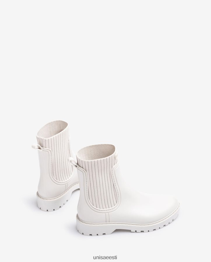 Unisa 88PPB4860 ülipehmed Wellington poolsaapad naised valge