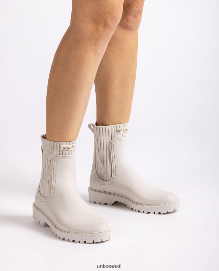 Unisa 88PPB4860 ülipehmed Wellington poolsaapad naised valge