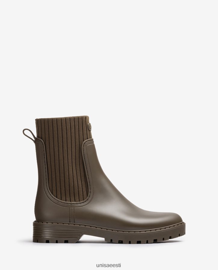 Unisa 88PPB4861 ülipehmed Wellington poolsaapad naised roheline