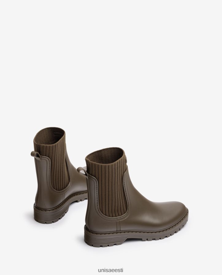 Unisa 88PPB4861 ülipehmed Wellington poolsaapad naised roheline