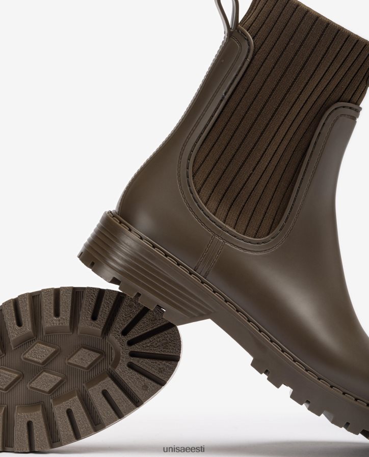 Unisa 88PPB4861 ülipehmed Wellington poolsaapad naised roheline