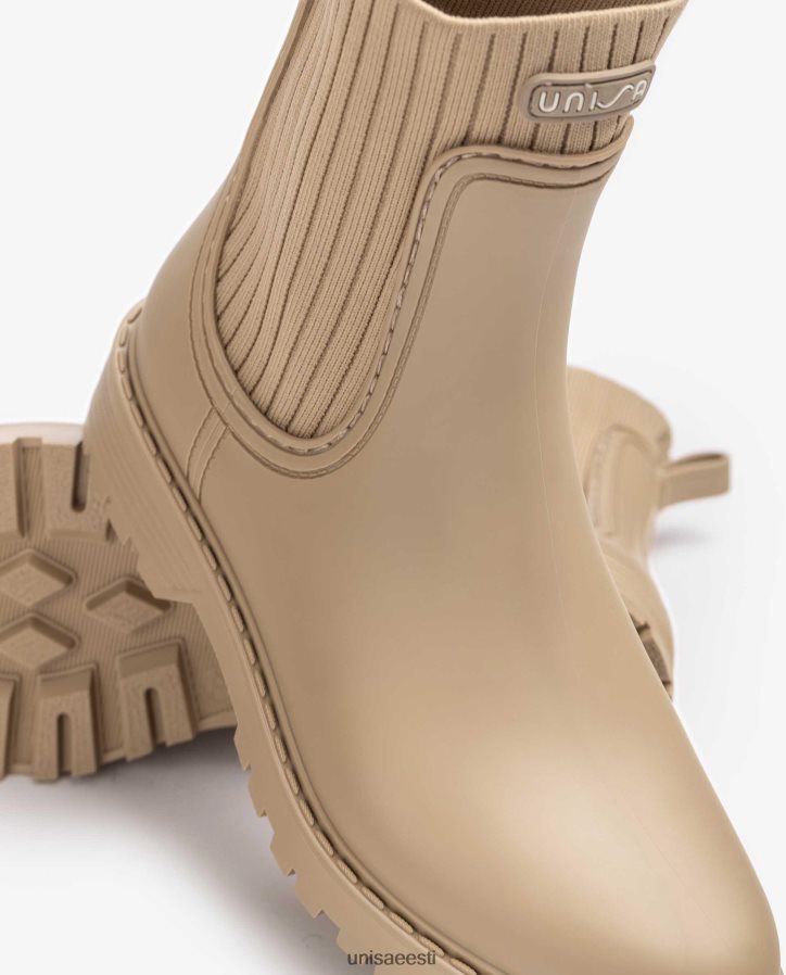 Unisa 88PPB4862 ülipehmed Wellington poolsaapad naised pruun