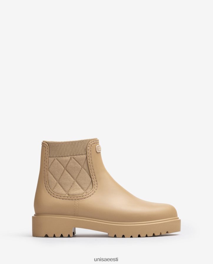 Unisa 88PPB4869 kummist poolsaabas naised beež