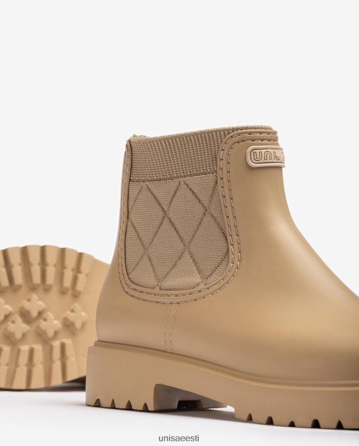 Unisa 88PPB4869 kummist poolsaabas naised beež