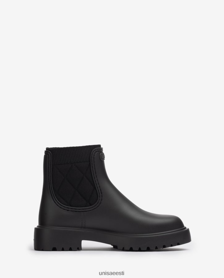 Unisa 88PPB4870 kummist poolsaabas naised must