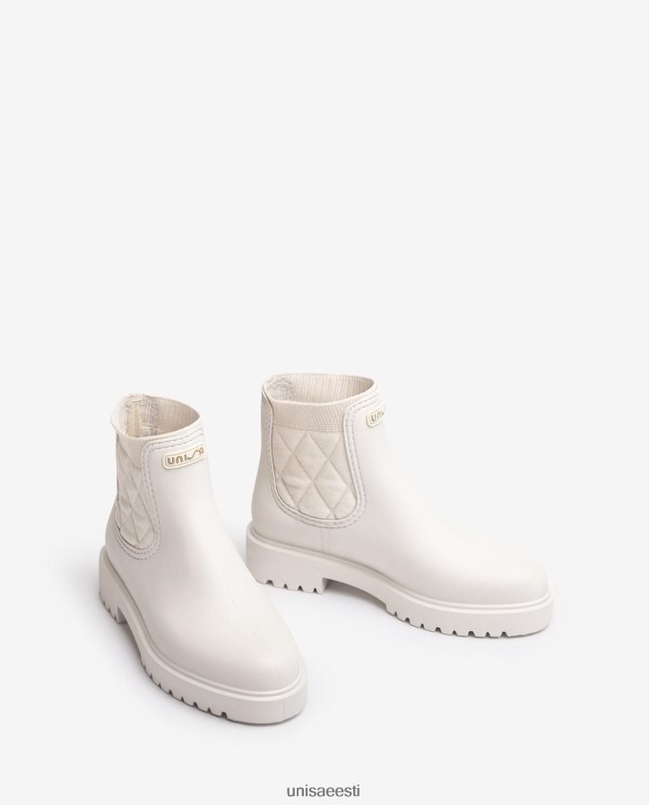 Unisa 88PPB4871 kummist poolsaabas naised valge