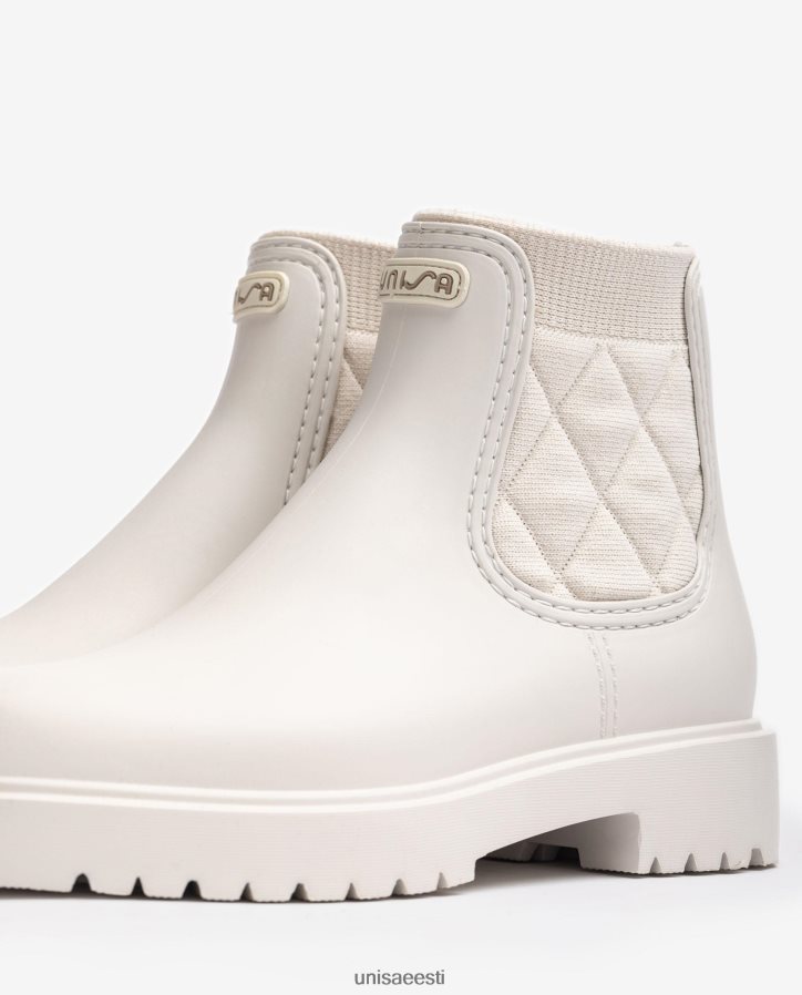 Unisa 88PPB4871 kummist poolsaabas naised valge