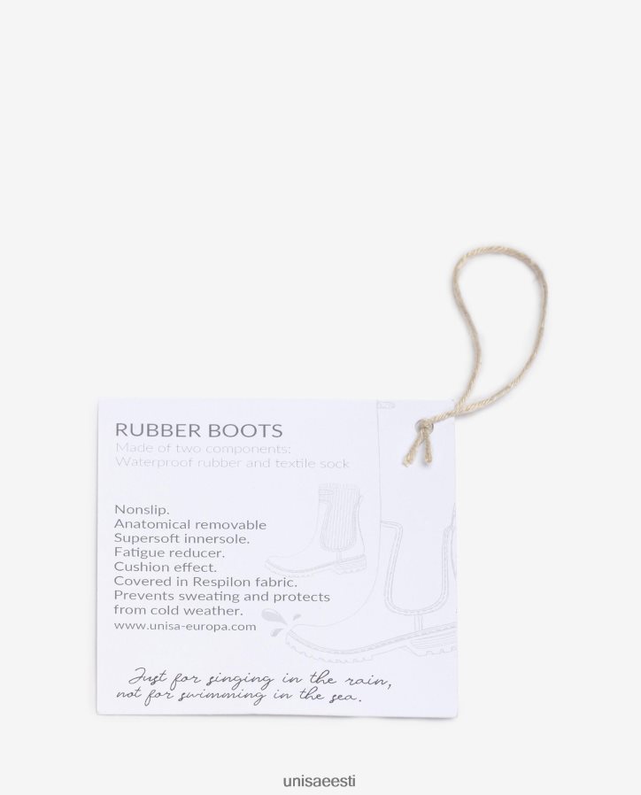 Unisa 88PPB4872 kummist poolsaabas naised pruun