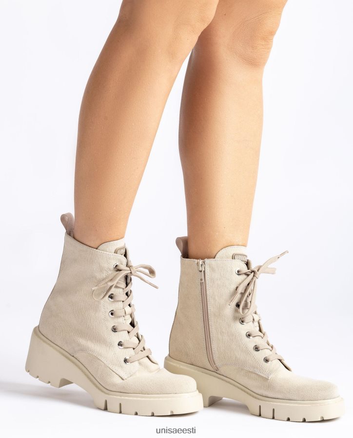 Unisa 88PPB4874 ecolino poolsaapad naised valge