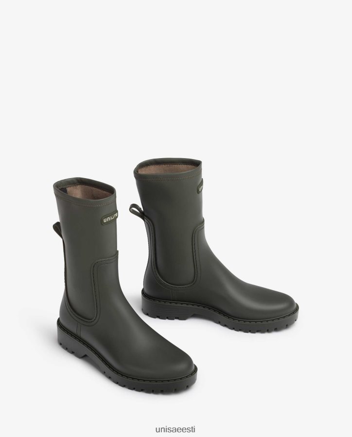 Unisa 88PPB4876 Wellington poolsaapad elastne varre naised roheline