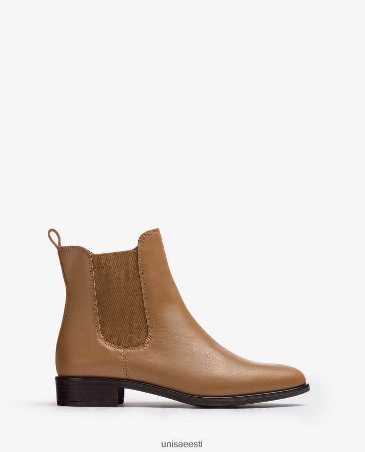 Unisa 88PPB4881 tõmblukuga chelsea saapad naised pruun