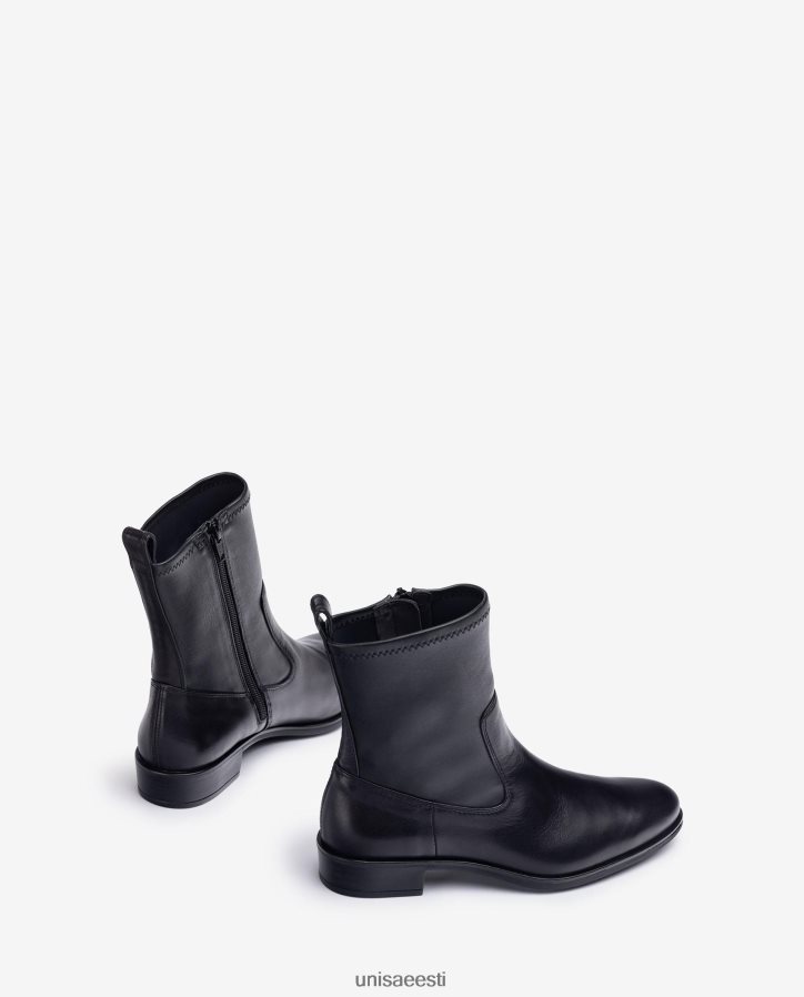 Unisa 88PPB4884 tavaline poolsaabas elastse neljandiku ülemise joonega naised must