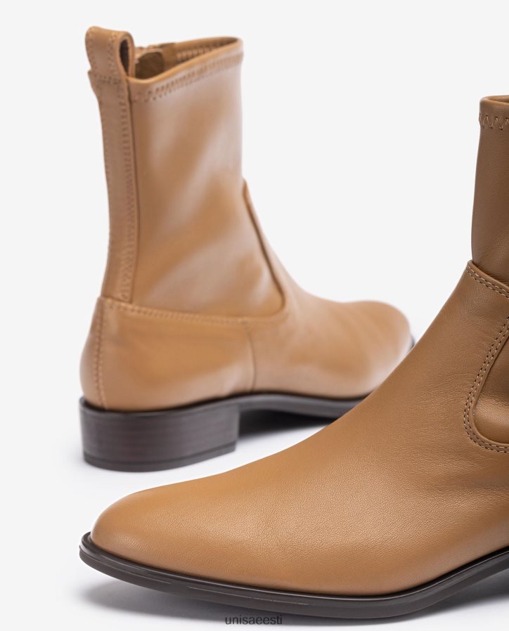 Unisa 88PPB4885 tavaline poolsaabas elastse neljandiku ülemise joonega naised pruun