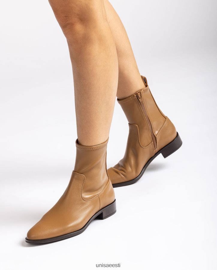 Unisa 88PPB4885 tavaline poolsaabas elastse neljandiku ülemise joonega naised pruun
