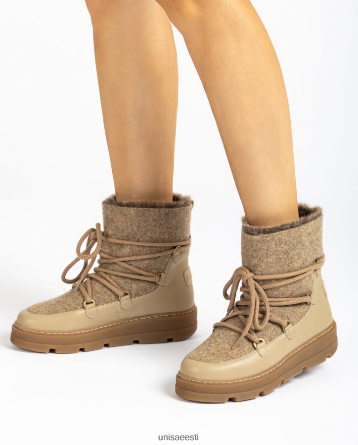 Unisa 88PPB4907 apres ski poolsaapad naised beež