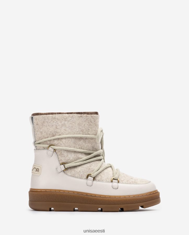 Unisa 88PPB4908 apres ski poolsaapad naised valge